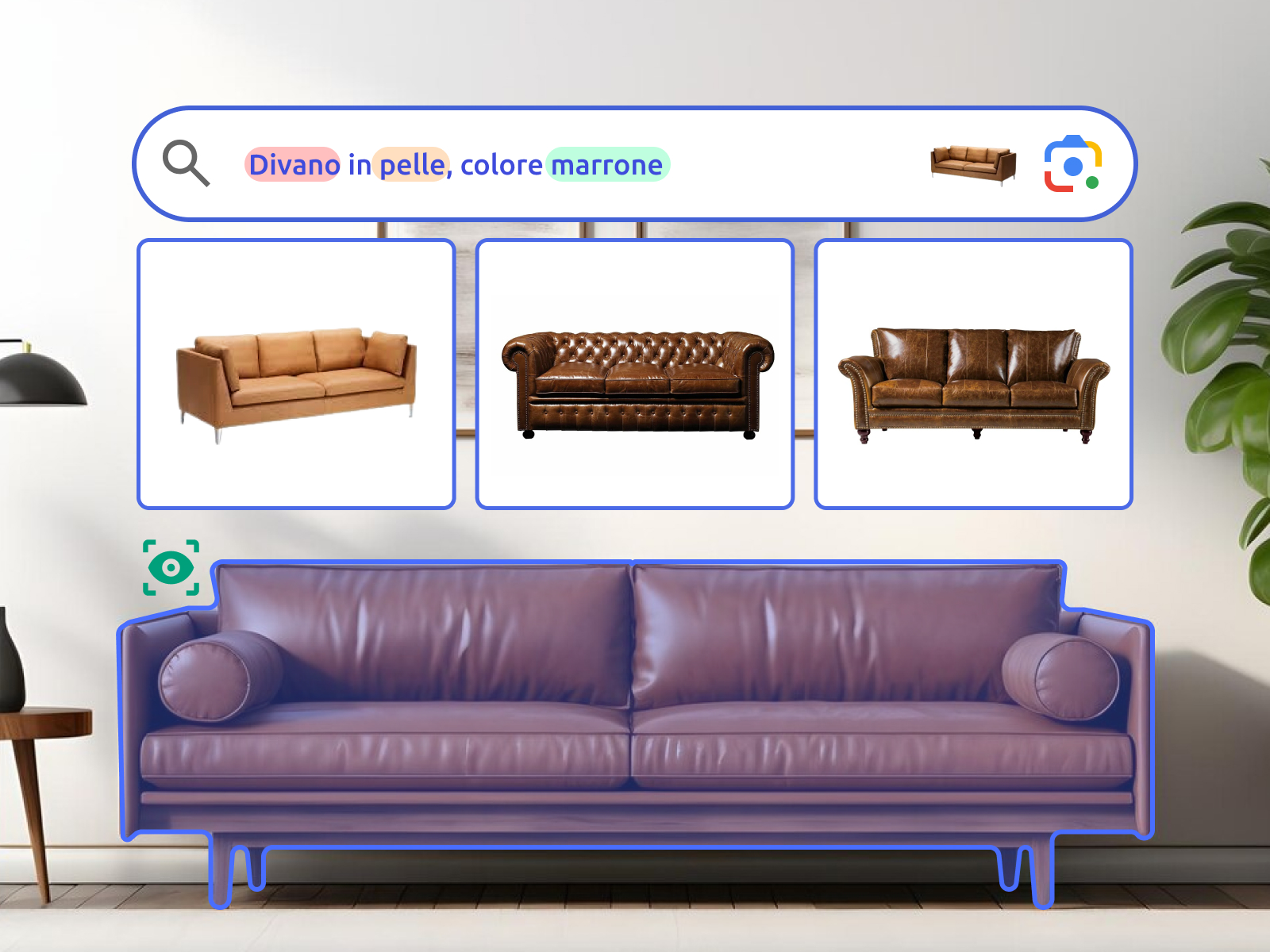 Cerca per immagine o testo